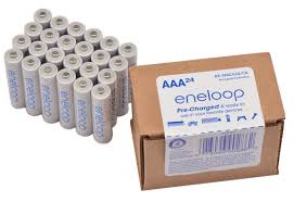 AAA 2100 Cycle Ni-MH Pre-Charged Rechargeable Batteries BK-4MCA24/CA